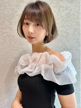 ロンド アンブル 四条烏丸(Lond ambre) 清潔感と遊び心を両立するキュートショート