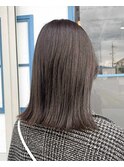 似合わせカットメルティカラー着物フェミニンロング