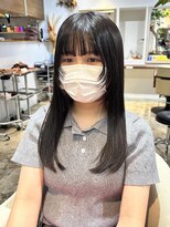 ナルヘアー 越谷(Nalu hair) 顔まわりカット/ウルフレイヤーカット