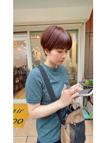 ホヌン 茅ヶ崎(Honnun)&nbsp;艶髪カラーのコンパクトショート/茅ヶ崎