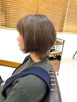 チリンバイロストシティー(Chillin by LOSTCITY)&nbsp;ベージュグレージュダブルカラーブリーチカラー