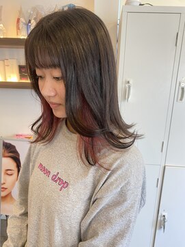 グランドール リュクス(Grandoll Luxe) イヤリングカラー×ピンクカラー