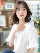 カバーヘア イヴ 戸頭店(COVER HAIR EVE)&nbsp;黒髪シースルー前髪小顔くせ毛風3Dレイヤーh3戸頭20代30代40代