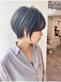 ショートカット/ショートヘア/ショートボブ/30代40代50代/難波