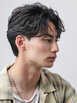 オーシャントーキョー 原宿(OCEAN TOKYO)&nbsp;波巻きパーマメンズツイストスパイラルパーマセンターパート