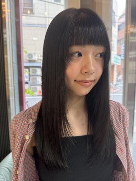 プライズ 錦糸町北口店(prize) 黒髪×レイヤーカット【錦糸町北口】