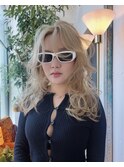 【natsumi】10 ハイレイヤーブロンドロング