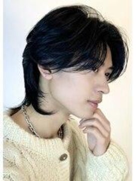 リップス 仙台annex(LIPPS) 【LIPPS】黒髪 中性ウルフ