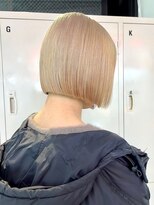 マジコ 下北沢本店(Magico)&nbsp;ボブ/ミルクティーベージュカラー/ブリーチ/ダブルカラー/下北沢