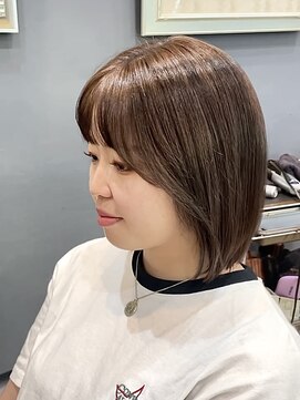 アルター(aL ter) 【ボブ×ブラウン】前髪/こなれミディ/鎌取/林愛華