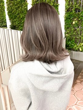 ジルブラン 錦糸町(JIL BLAN) ハイライトバレイヤージュダブルカラー20代30代40代グレージュ