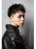 ソフツイ 刈り上げ アップバング