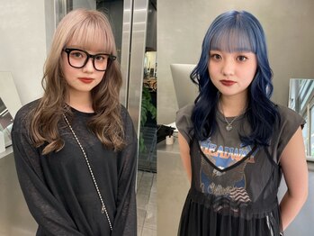 オーセン(Authen.)の写真/透明感と質感が◎ 染めたてから色落ちまでカワイイが続く【難波/ダブルカラー/レイヤーカット】