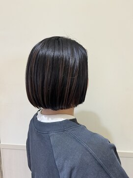 リスタバイネオリーブ 浅草(Re:sta by neolive) 暗髪ショートボブ