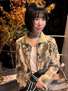 セン 表参道(sen) ハイトーンカラー/透明感ワンカラー/レイヤーカット/明治神宮前