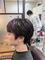 エスポワール 北習志野店(ESPOIR) 後ろに流れるレイヤーマッシュ