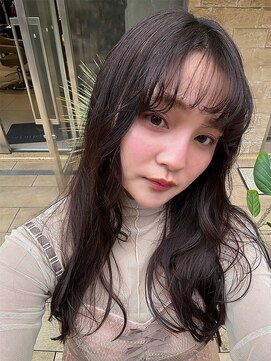 アース 三木店(HAIR & MAKE EARTH) 30代40代ふんわりパーマアッシュベージュナチュラル透明感