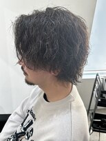 ヒュイル バイ ニアウ(Hwyl by Niau)&nbsp;メンズミディアムパーマサーフカール波巻パーマツイストパーマ