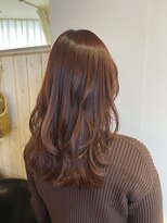 ネオリーブシェリエ 浅草店(Neolive cherie)&nbsp;ピンクブラウン/艶髪/ラフカール
