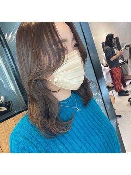 チャンネル(channel) 可愛い顔まわり＊グレージュカラー