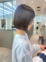 ロンドクロエ 横浜(Lond Chloe)&nbsp;イメチェン外ハネボブ美髪ワイドバング/ショートボブ髪質改善