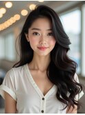 韓国くびれヘア_調布ワイドバング外ハネボブ美髪のススメ