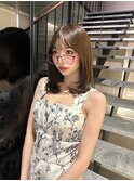 【大阪梅田】艶々縮毛矯正×ラベンダーピンク