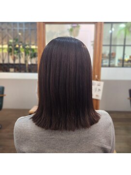 サラ艶縮毛矯正
