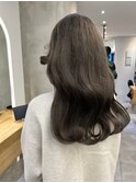 髪質改善＊ロングレイヤーグレーベージュ＊美髪【Zina船橋】