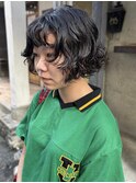 ミニボブ/ニュアンスパーマ