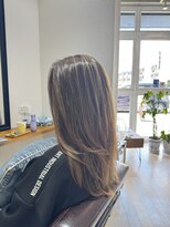 ヘアーデザインディアー(hair design Dear～)&nbsp;メリハリカラーのハイレイヤーカット