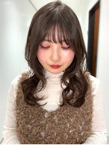 サロウィン 熊本上通り店(SALOWIN)&nbsp;熊本　ミディアムレイヤー×巻きスタイル髪質改善