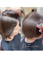 ヘアメイク バースデイ(Hair make Birth Day)&nbsp;50代×白髪ボカシハイライトカラー