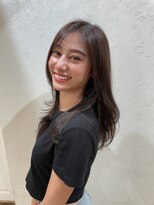 ロンドロゼ 池袋(Lond rose)&nbsp;♪オリーブグレー/韓国風巻き/レイヤーカット/髪質改善/縮毛矯正