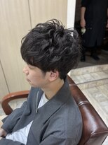 オリジンバイティアラ 横浜桜木町(ORIGIN by TIARA)&nbsp;【メンズスタイル】シャドーパーマ/マッシュ