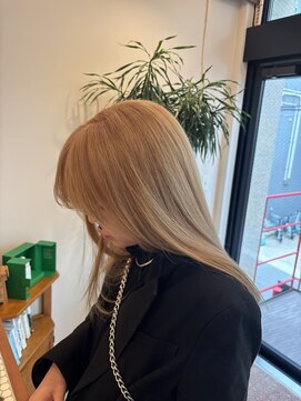 ミルクティーカラー/シアーベージュ