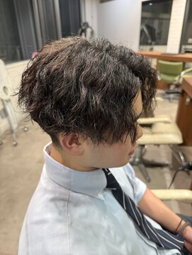 波巻きツイスパ波巻きパーマツイストパーマメンズパーマ