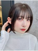 20代30代40代50代丸みとくびれショートカット名古屋小顔前髪白髪