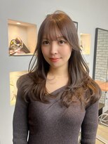 ディフィーノ 青山(DIFINO) 【DIFINO 青山】透明感カラー/マロンベージュ/レイヤーカット