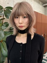 ノエ(noe)&nbsp;ミディアム/ボブ/レイヤーカット/ダブルカラー/ブリーチ/栄k128