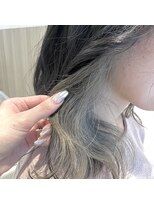アッシュ 北千住店(Ash)&nbsp;【ブリーチ2回】シルバーグレージュカラー