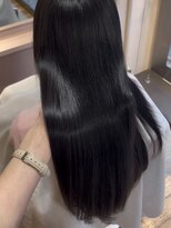 アクシス 栄店(`AXIS)&nbsp;森崎ワンホンレイヤー/ミルクティーブロンド/ダークブルー/栄