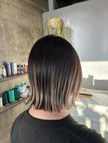 タノ(tano) 切りっぱなしボブ