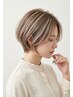 koichi限定【立体感No.1】白髪を活かすハイライト+ショートカット