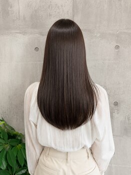ル ジャルダン 大船店(le jardin)の写真/縮毛矯正で自宅でも簡単にまとまる美髪をGET！毎日のセットも楽々に♪