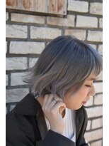 アンシー ヘア デザイン(an-cie hair design+) 外はねボブ×グレージュ☆