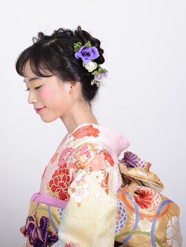 アースコアフュールボーテ 川越店(EARTH coiffure beaute) ☆着物ヘア☆ローズヘアアレンジ