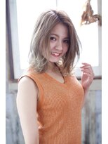 ガジャヘアー(gaja hair)&nbsp;イルミナ ダブルカラー◇アッシュベージュ