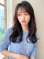 【AFLOAT 晃輔】20代30代大人可愛い シースルーバング 髪質改善