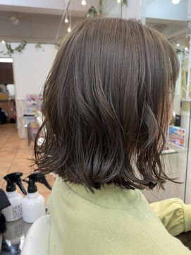 カラーリゾート エーアイ 川口元郷店 西川口 川口(Ai) 今どきふんわりボブ